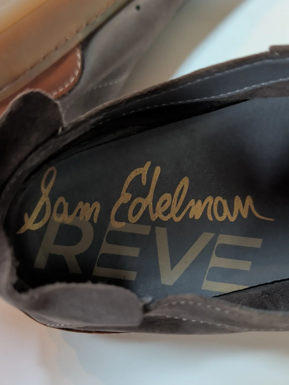 Sam Edelman, Jayme, Gray / Taupe Sneaker. Sz 9.5
